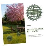 20 STK Kunststoff Blumen Kugelst Änder Pflanzengestell Formschnittball Pflanzen Grasballrahmen Rahmen Für Blumenarrangements Selber Machen Zubehör Für Blumenarrangements Plasti