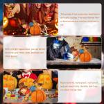 1stk Kürbis-Vogelscheuche Vogelscheuche Kürbis Tischdekoration Halloween-Vogelscheuche-Requisite Halloween Tischdekoration Künstliche Halloween-kürbisse Harz Spielzeug Herbst