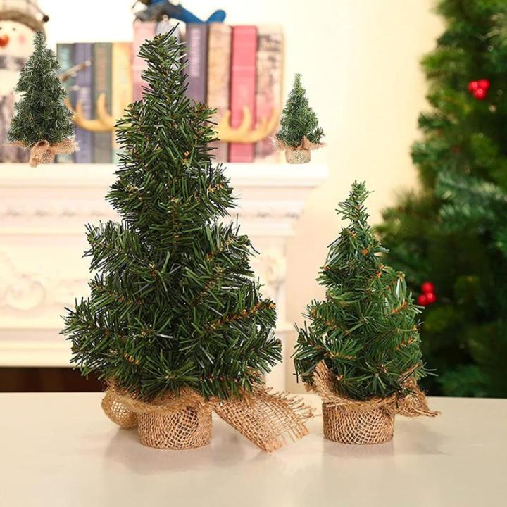 Kunstkerstboom, mini-kerstboom, kleine dennen, decoratieve tafel, kerstboom voor kerstdecoratie, tafeldecoratie (20 cm en 30 cm)