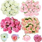 , bloemen, rozenkoppen, , kleine decoratie, voor bruiloft, feest, decoratie, knutselen, 100 stuks