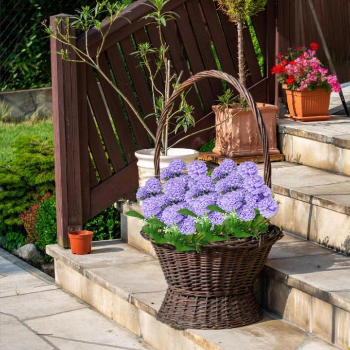 Kunstbloemen, 36 stuks, grote hortensia, boeket voor bruiloft, bruid, kantoor, thuis, feest, kantoor, arrangement, decoratie, 0503
