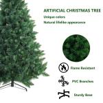 Künstlicher Weihnachtsbaum,300cm grüner Weihnachtsbaum, künstlicher Weihnachtsbaum, 2000 Zweige mit Metallständer, klappbare Zweige for einfache Montage, geeignet for Urlaubsde