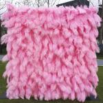 Rosa Straußenfeder Feder Wand Nachahmung Stoff Hintergrund Blume Wand Hintergrund Wand Für Foto Hintergrund Home Party Hochzeit Hintergrund(3m*3m)