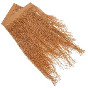 Simulierte Rasendekoration Mexikanisches Dach Künstliches Strohdach Dekoration Gartenstrohdach Gartenhütte Grasdach Lebensechtes Dach DIY Dachsimulation Strohabdeckung