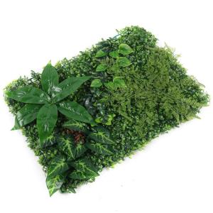 12 stuks kunstheggen, wanddecoratie, kunstheg, plantenwand, heg, hangplanten, , gazon, muur voor tuin, bruiloft, decoratie, 40 x 60 cm (C)