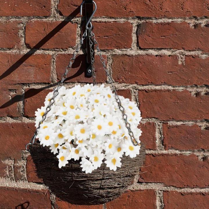 200 stuks madeliefjesdecoratie, stoffen bloemen om op te naaien, mini-madeliefjes, voor bruiloft, feest, doe-het-zelf, bloemstuk, krans