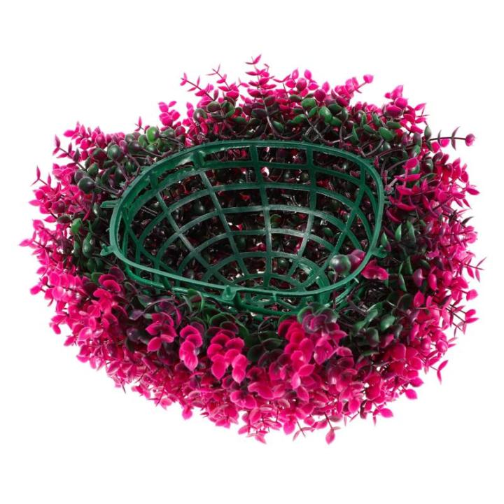 Eukalyptus-grasball Buchsbaum Formschnitt Kunstgrüner Strauch Grasdekor Große Künstliche Blumen Aus Moos Künstliche Hortensienblüten Desktop-eukalyptuskugel Mooskugeln Plastik