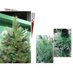 2,0 m umweltfreundlicher künstlicher Weihnachtsbaum aus PVC, hochwertige Fichte mit Scharnier und Metallständer, Dekoration für den Weihnachtsbaum, für Zuhause, Büro, Ges，Gr