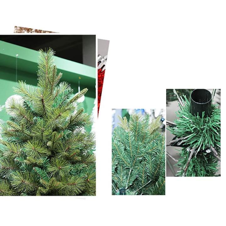 2,0 m umweltfreundlicher künstlicher Weihnachtsbaum aus PVC, hochwertige Fichte mit Scharnier und Metallständer, Dekoration für den Weihnachtsbaum, für Zuhause, Büro, Ges，Gr