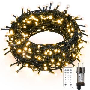 Lichtketting in wit, 20 meter lang
