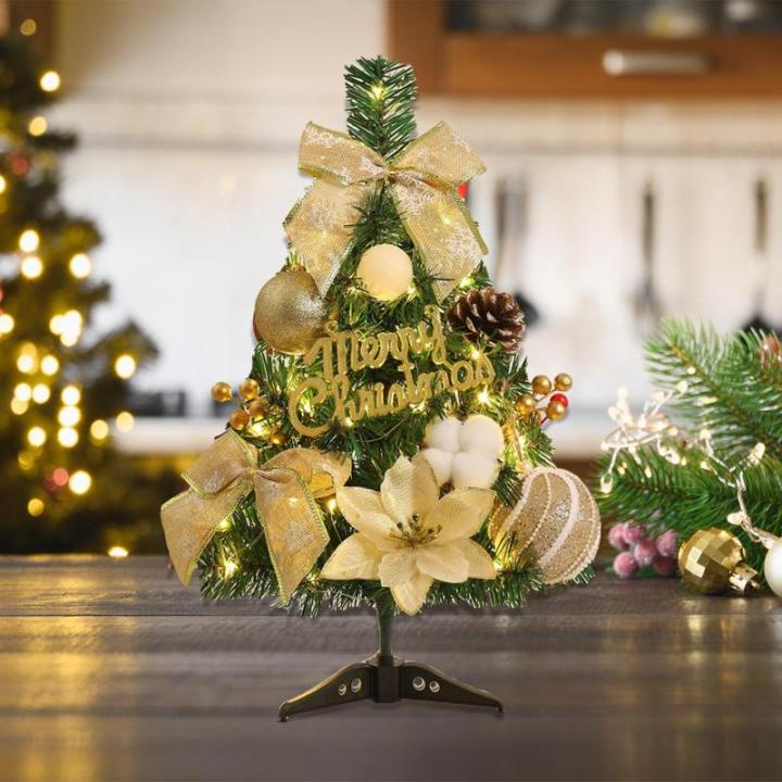 Kerstboom met verlichting 45 cm lichtketting kerstboom mini kerstboom kunstmatige kerstboom kerstdecoratie tafel kerstboom kerstcadeaus