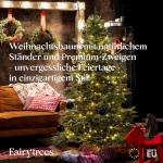 Kunstkerstboom 150 cm Alpentanne Premium met houten kerstboomstandaard | kunstkerstboom met natuurgetrouwe spuitgietelementen | Made in EU |