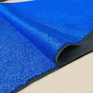 Kunstrasen 78,7 Zoll Blauer Kunstrasen, Grasstärke 20 mm, Dicker Synthetischer Rasenbalkonteppich, Perfekt für den Innen- und Außenbereich, Kunstrasenteppich (Größe: 2 x 0,5 m