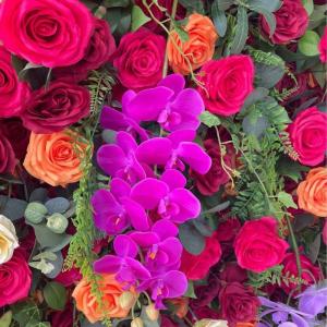 2 M × 2 M/6,5 × 6,5 Fuß 5D-simulierte Rosenwand, Hintergrundwandtuch, Blumenwand, Blumenarrangement-Blumenwandpaneel-Set, Seidenhortensien-Blumenpaneel Für Fotohintergrund, Zuh