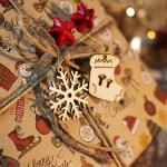 48-delige kerstboomversiering houten et - Kerstboomversieringen voor het versieren van de kerstboom - Kerstboomversieringen (sneeuwman)