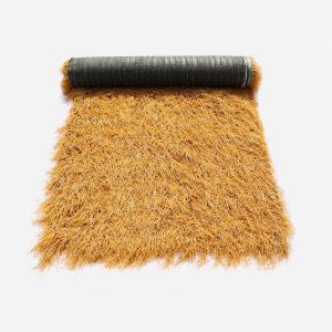 Palm Künstliche Strohdachziegel, Palmdach Paneele Künstliche Palmgras Rolle Kunststoff PE Strohdach, Strohdach Reetdachhaus Reetgedeckt, Synthetische Strohgras, Für Bar Garten T