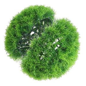 Ball aus Kunstrasen Künstliche Formschnittkugel Kunstrasenball hängende Pflanzenkugel weihnacjtsdeko deckenverkleidung Topiary-Ball lebendige Formschnittkugel Plastik Green