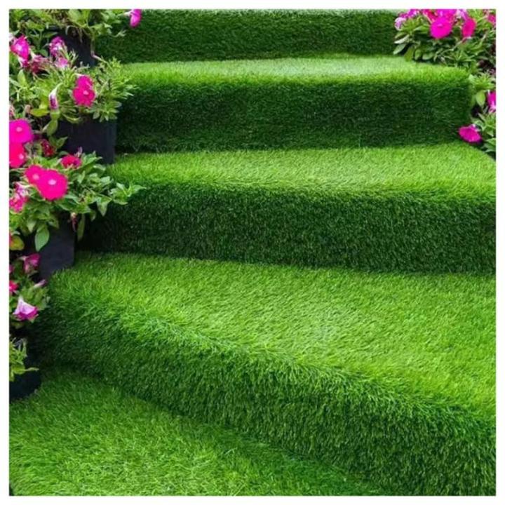 Kunstrasen Realistischer Kunstrasen Kunstrasen für Hinterhöfe und Balkone Wetterbeständig Ideal für Freizeitbereiche und Veranstaltungen (1x10m)