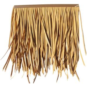Simulation Strohdach Gefälschtes Stroh Stroh Palmdach Künstliches Pe-Material, Daher Kein Ersatz für Tiki-Bar-Dachgärten, Terrassendeck, Pavillons, Patio-Sonnenschutz (Größe: