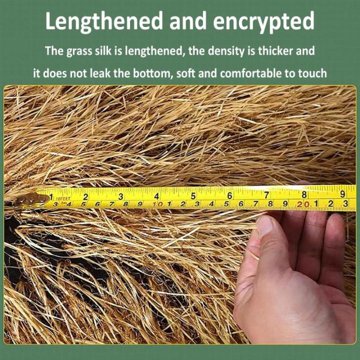 Künstliches Strohdach, Synthetisches Stroh, Künstliche Strohrolle, Künstliches Strohschuppendach, Synthetisches Strohgrasdach, Simulierter Strohteppich, Für Garten Ssonnenschir