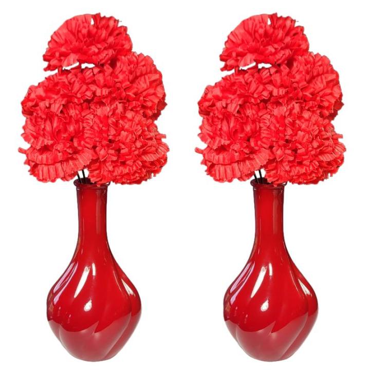 kunstbloemen in pot, decoratie, 32cm
