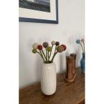 9 vilten bloemen - kleine bloemengroet - boeket - fair trade - handgemaakt (natuur)