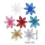 Weihnachtsblumen Künstlich-Christmas Decorations-Weihnachtsdeko Blumen-Weihnachtsschmuck Weihnachtsstern Künstlich Kunstblumen Weihnachten Weihnachtskugeln Christbaumschmuck 2024