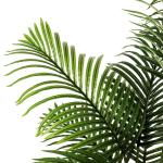 Kunstplant grote kunstpalm, 140 cm, , groot als echte Areca palm, , plastic plant, decoratie, nepplant voor woonkamer, balkon, slaapkamer, kantoor