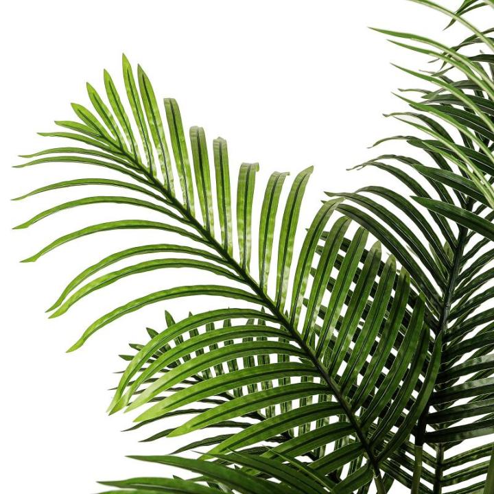 Kunstplant grote kunstpalm, 140 cm, , groot als echte Areca palm, , plastic plant, decoratie, nepplant voor woonkamer, balkon, slaapkamer, kantoor
