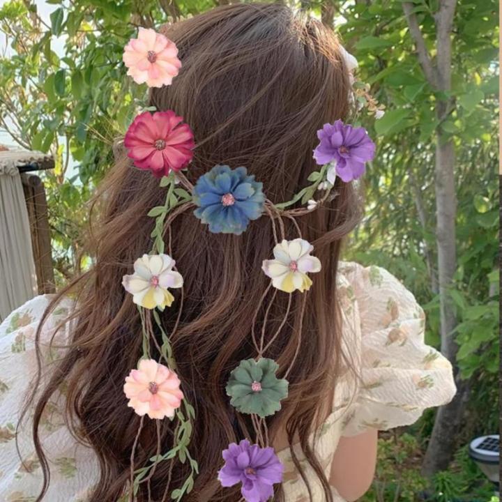 60 stuks om te knutselen, kleine kleurrijke madeliefjes, kleine zijden bloemen, decoratie voor bruiloft, feest, doe-het-zelf slingers, hoofdband
