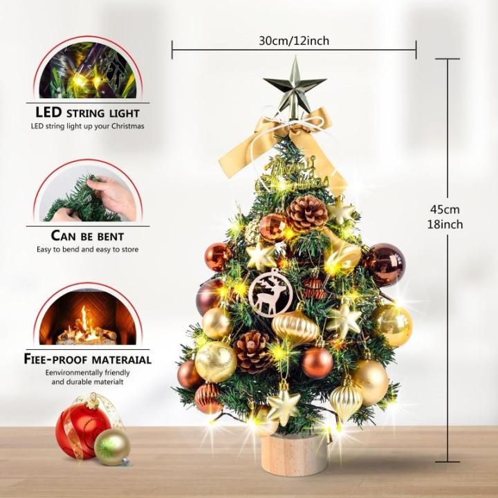 Kunstkerstboom, moeilijk ontvlambaar, pvc-dennenboom, kerstboom met ornamenten, indoor kunstdecoratie
