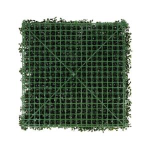 Plantenwand, , wandplanten, 50 x 50 cm, decoratie voor muur/balkon/tuin, donkergroen