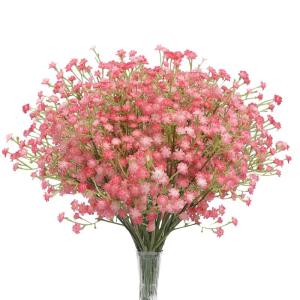 Gypsophila-, 10 stuks Gypsophila-planten, voor bruiloft, bruidsboeket, thuis, knutselen en decoratie