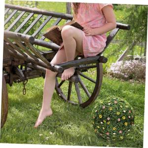 5 STK Kunststoff Blumen Kugelst Änder Unechter Topiary-Ball Künstliche Formschnittkugel Pflanzengestell Regalrahmen Aus Kunstrasenkugeln Künstliche Pflanzen Blumenhalter Plastik
