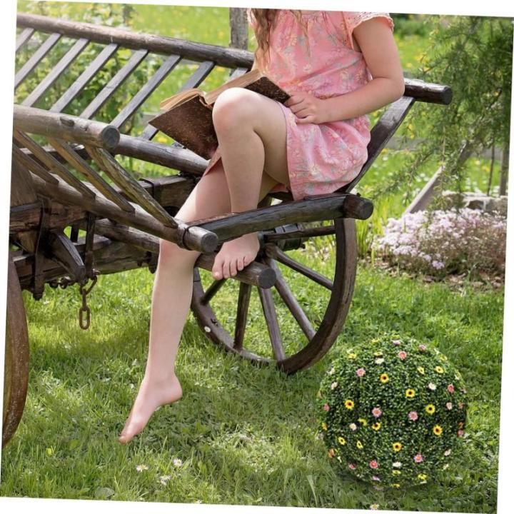 5 STK Kunststoff Blumen Kugelst Änder Unechter Topiary-Ball Künstliche Formschnittkugel Pflanzengestell Regalrahmen Aus Kunstrasenkugeln Künstliche Pflanzen Blumenhalter Plastik