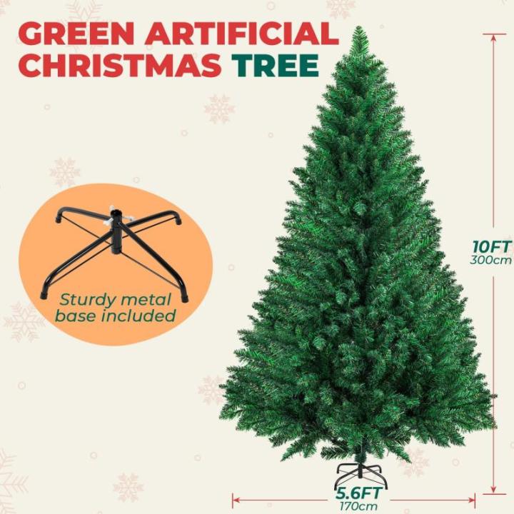 Künstlicher Weihnachtsbaum, Tanne, Bleistift, Tannenbaum, Tannenbaum, aufklappbarer Weihnachtsbaum, inklusive Ständer, Tannennadel-Weihnachtsbaum mit dicken Zweigspitzen, Weihnac