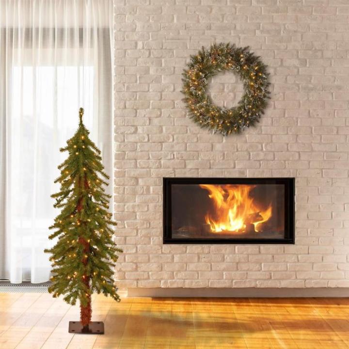 Weihnachtsbäume Weihnachtsbaum Geeignet for Die Weihnachtsdekoration Im Innen- Und Außenbereich Auf Der Veranda Weihnachtsbaum Künstlich(120cm)