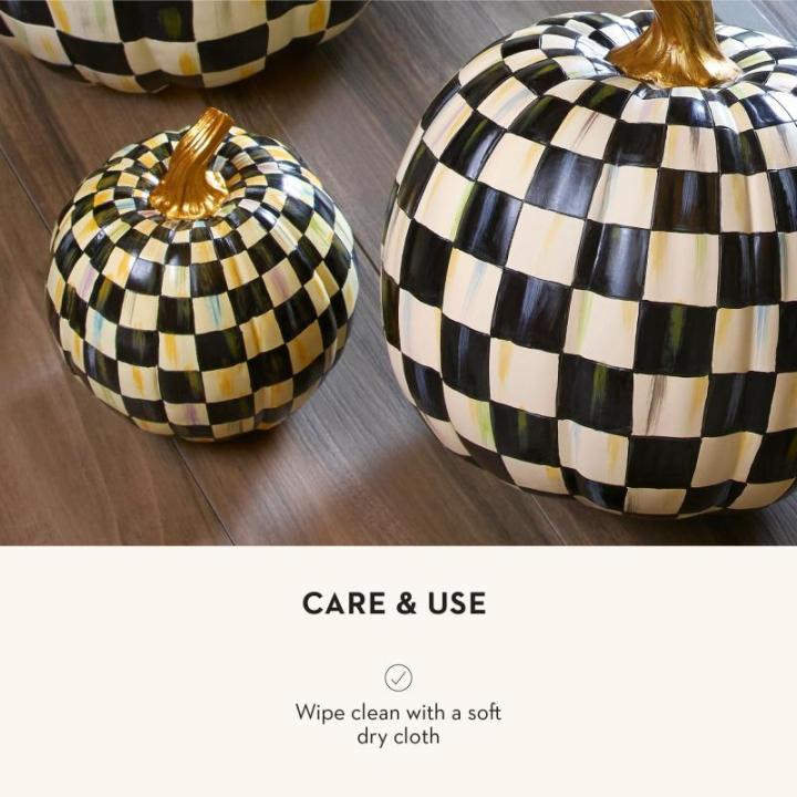 Courtly Check Pumpkin – Größe S