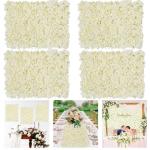 Blumenwandhintergrund für Hochzeit, Hortensien, künstliche Blumenmatte, Wanddekoration, Hochzeitszeremonie, Event-Dekoration für DIY-Mittelstücke, Arrangements, Party, Heimdeko