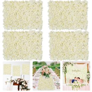 Blumenwandhintergrund für Hochzeit, Hortensien, künstliche Blumenmatte, Wanddekoration, Hochzeitszeremonie, Event-Dekoration für DIY-Mittelstücke, Arrangements, Party, Heimdeko