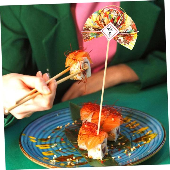 2St Blumenstab Blumenarrangement-Picks Japanisches Dekor Ostern Cupcake Picks spaß würfelunterlage Material für Blumenarrangements Blumenstrauß-Arrangement pflücken Plastik G