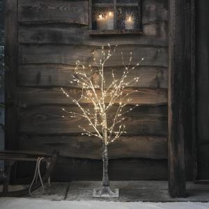 1m LED Weihnachtsbaum Künstlich warmweiß Weihnachtsdeko Außen Weihnachtsbeleuchtung Innen Drahtbaum Künstlich