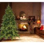 Led-kerstboom binnen: premium kunstkerstboom met 3000 leds, 8 lichtmodi, 210 cm (dennenboom LED-verlichting)