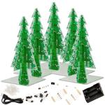 5 x DIY LED kerstboomkit om zelf te solderen Inclusief E-Book!
