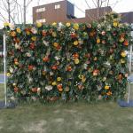 Simulationsblumenwand-Hintergrundwand, Veranstaltungsfeier Im Freien, Hochzeitsdekoration, Dekorationswand, Für Fotohintergrund, Home-Party, Hochzeitshintergrund(1m*1m)