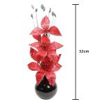 kunstbloemen in pot decoratie woning modern decoratie woonkamer, cadeau, 32cm,, 32cm