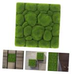 5 stuks gesimuleerde mosschuimsimulatie, moswand, groen mos voor plantenbakken, bruiloftsdecoraties, schuimplaat kunstmos wanddecoratie binnen container