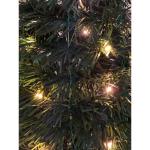 Pop-up spiraalkerstboom, 150 cm, met 120 leds en sterpunt, groen, kunstdennenboom, warm wit verlicht voor buiten en binnen, kerstdecoratie, tuinverlichting met stekker