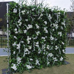 Hochdichte Simulierte Pflanzenwand, Grüner Hintergrund, Künstliche Wand, Blumen-Hintergrund, 3D-Seide, Hortensie, Blumenpanel Für Fotohintergrund, Home, Party, Hochzeit, Hinterg