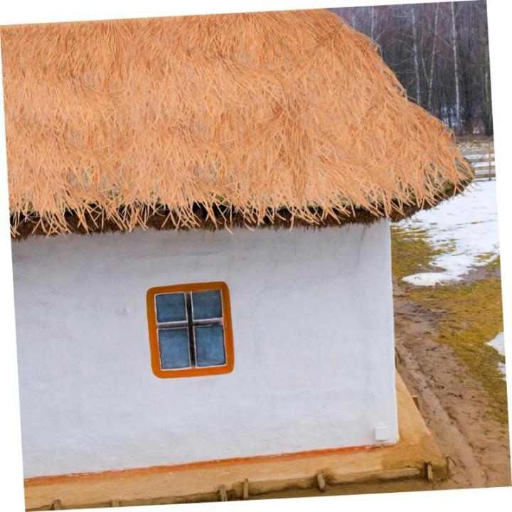 Strohdekoration Simulation Strohverzierung Simulierte Strohmatte Landschaftsgestaltung Strohdach Dekor Kunststrohdachdekor Gefälschte Strohabdeckung Simulierte Strohabdeckung Spor